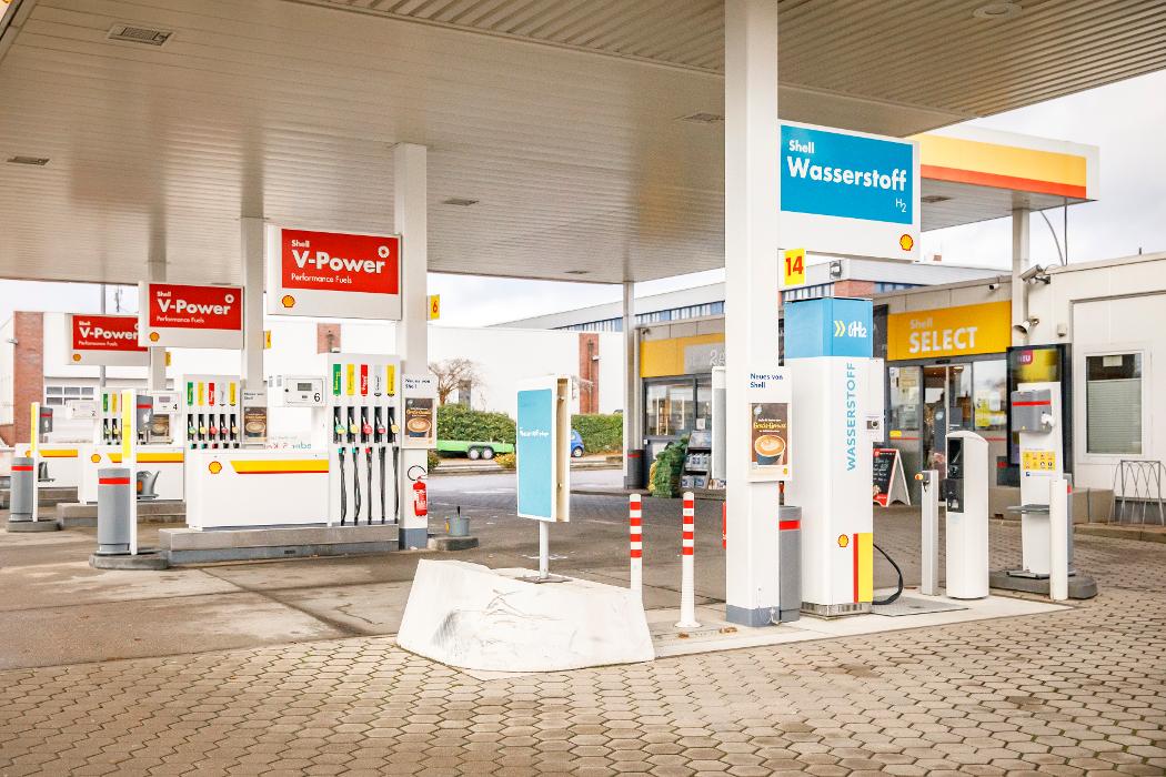 Shell, Schnackenburgallee in Hamburg