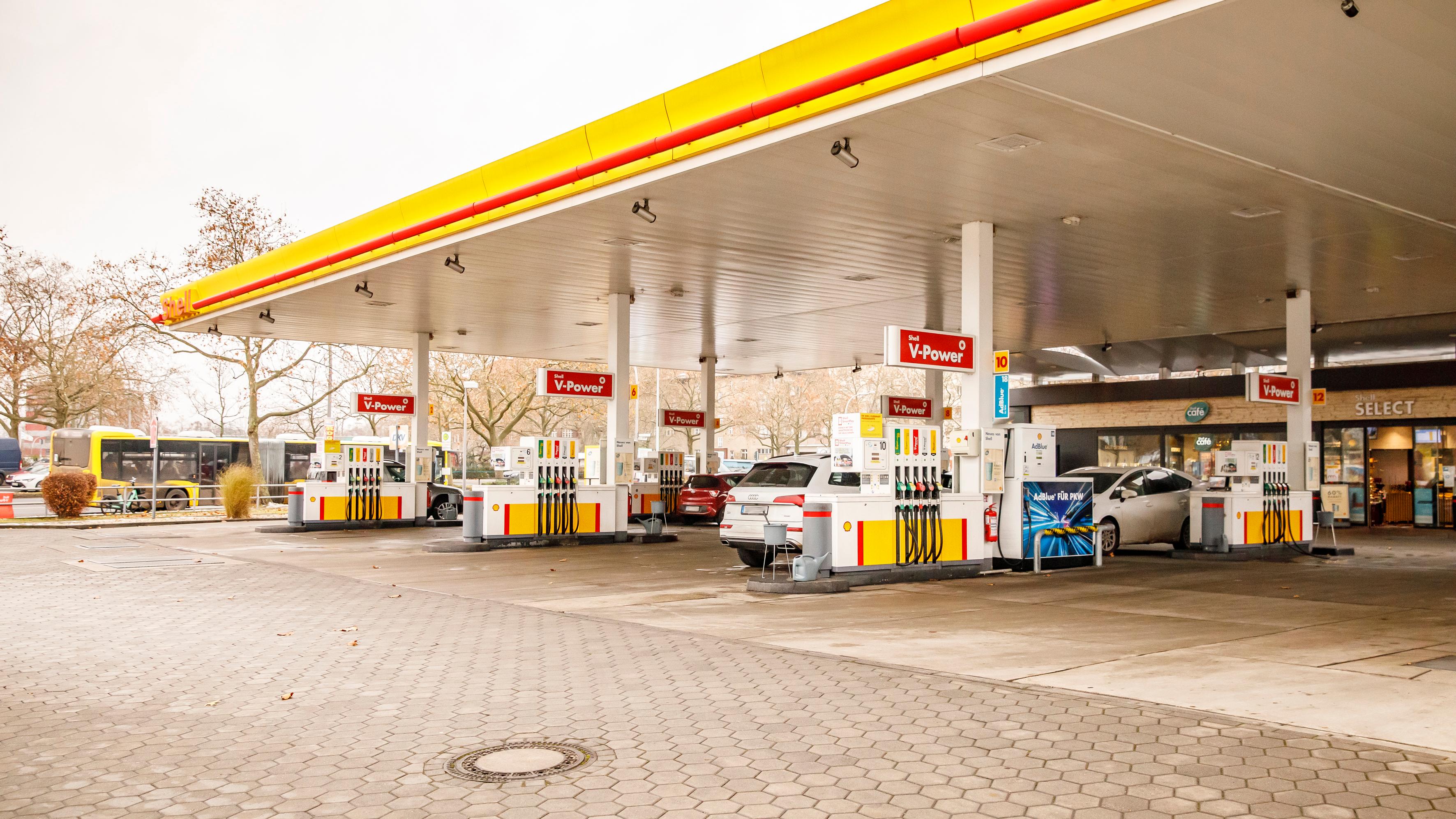 Shell, Hohenzollerndamm in Berlin