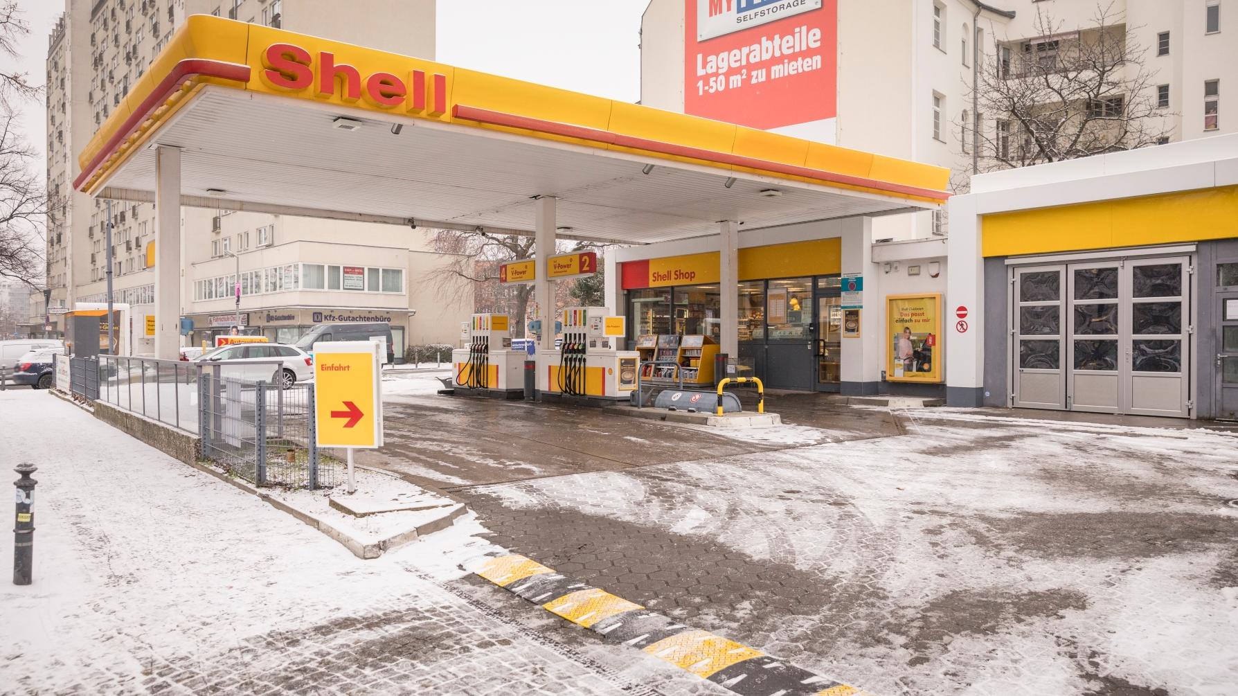 Shell, Hauptstraße in Berlin