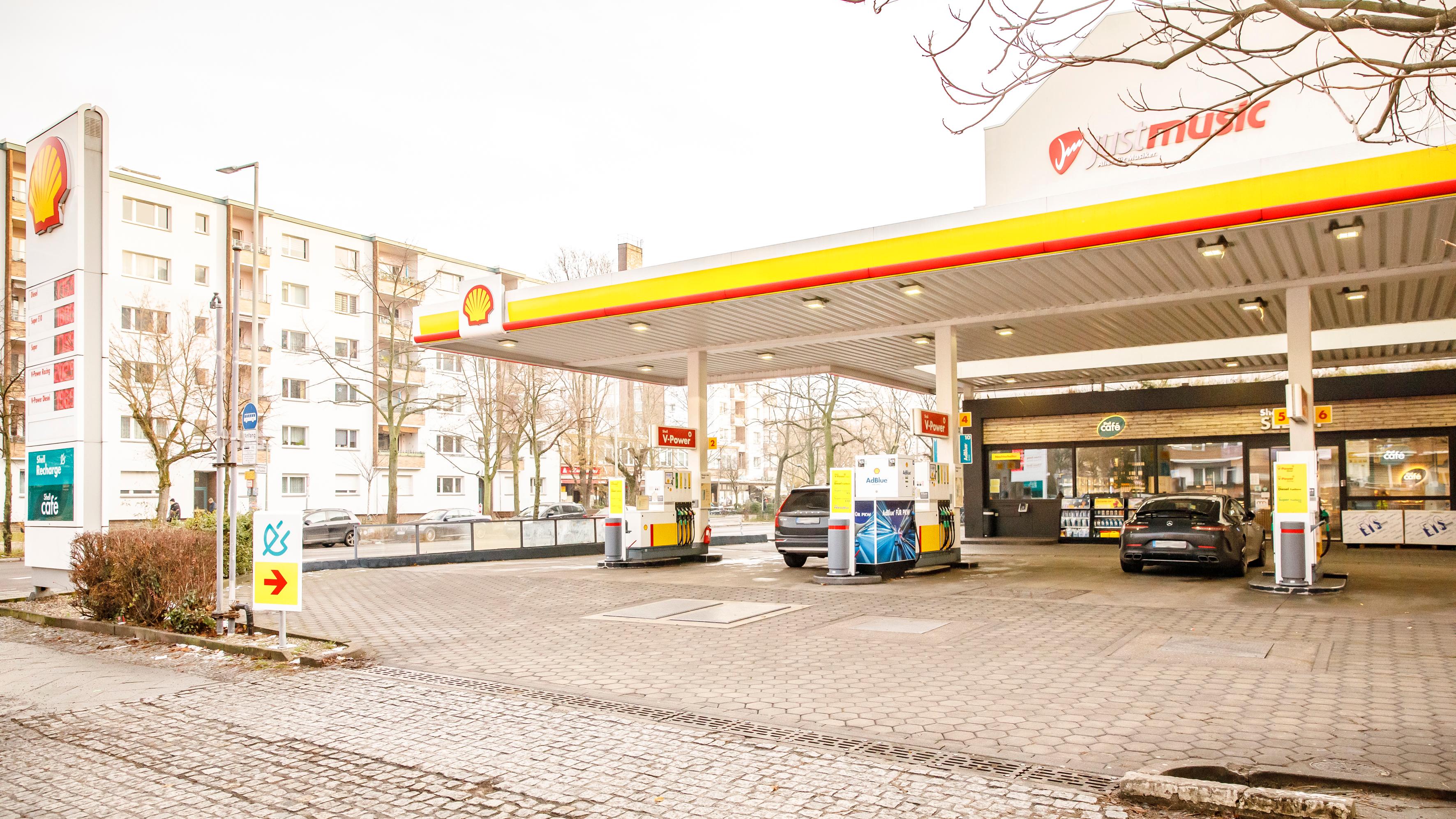 Shell, Oranienstraße in Berlin