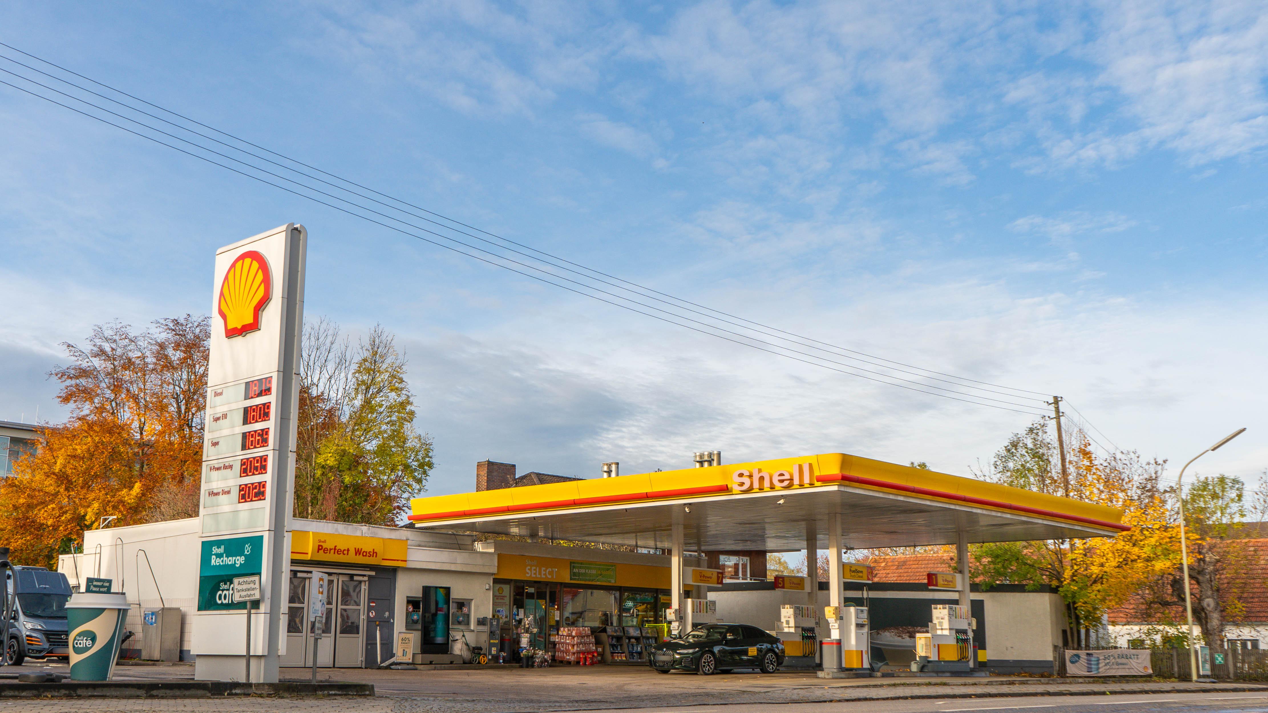 Shell, Münchner Straße in Karlsfeld