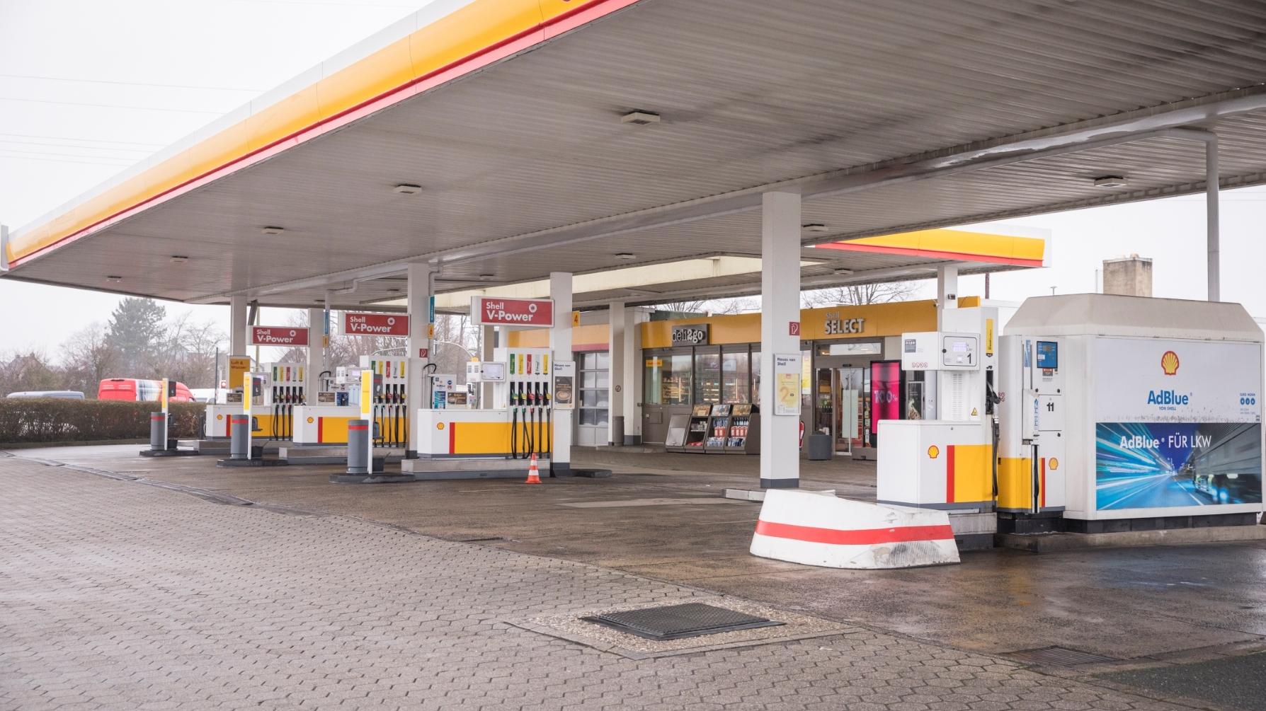 Shell, Werler Straße in Hamm