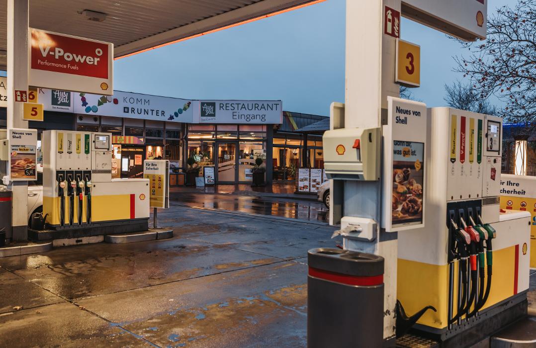 Shell, Steinbruch in Knetzgau