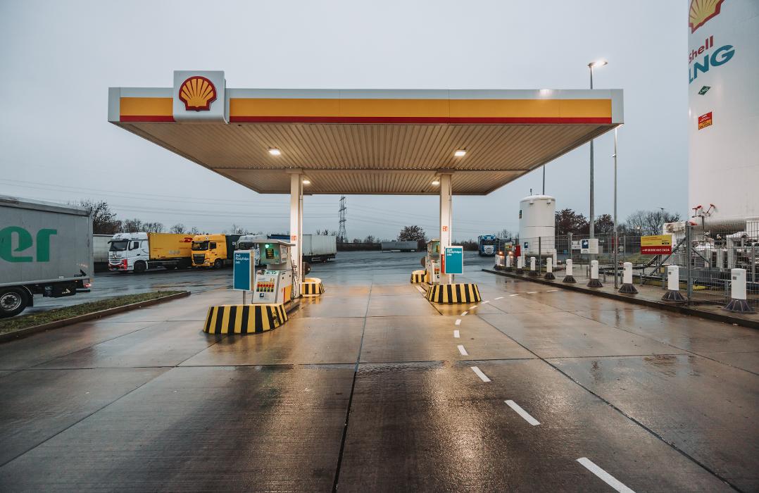 Shell, Steinbruch in Knetzgau