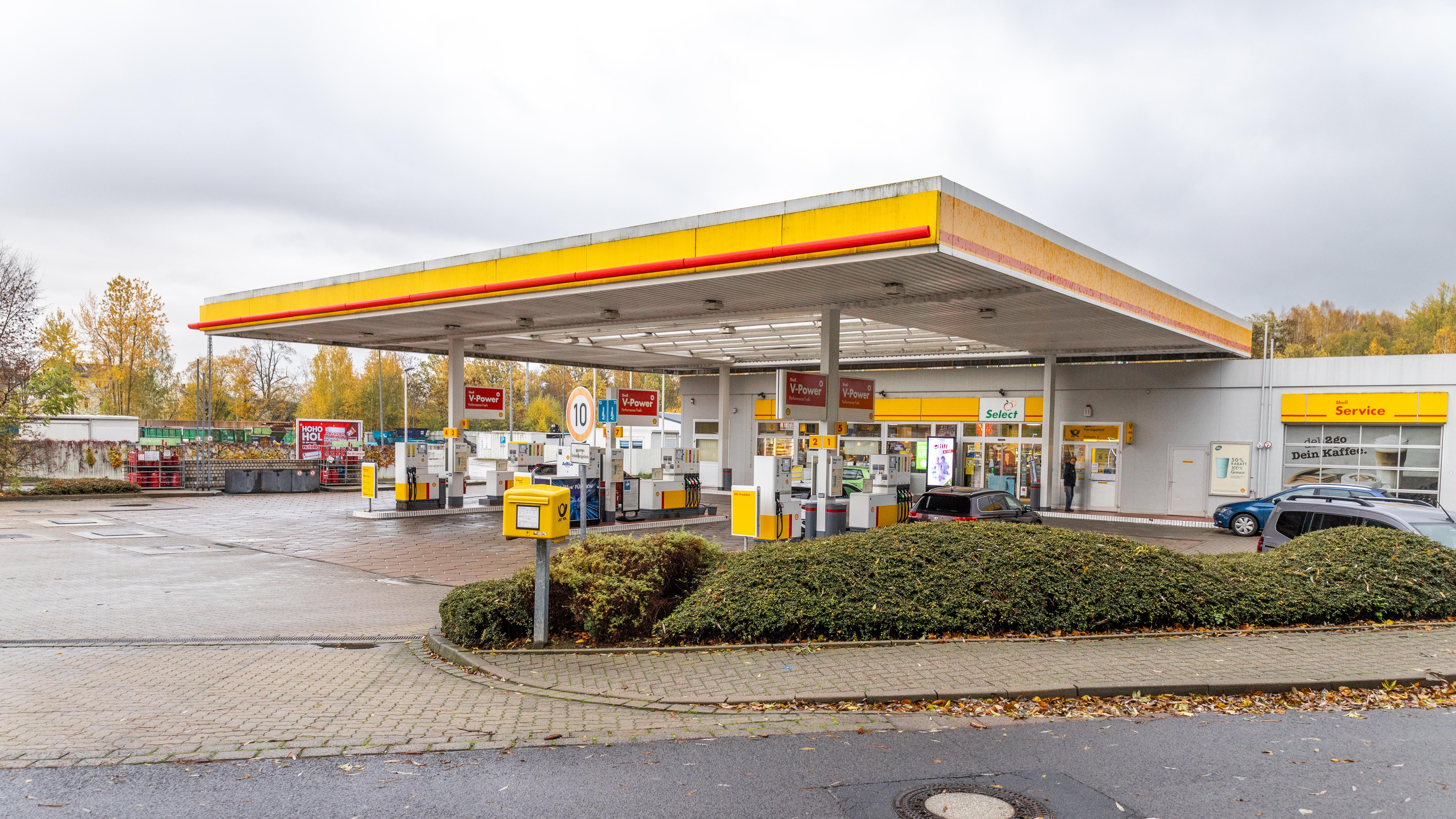 Shell, Mastener Straße in Döbeln