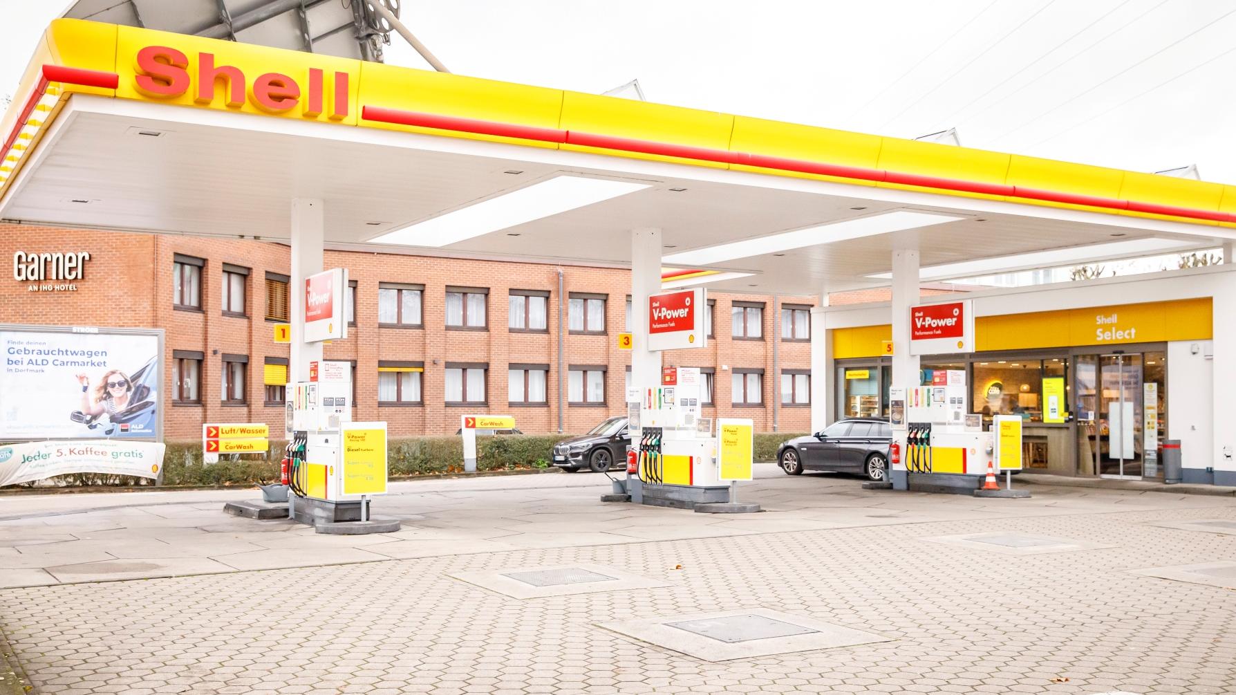 Shell, Steilshooper Allee in Hamburg
