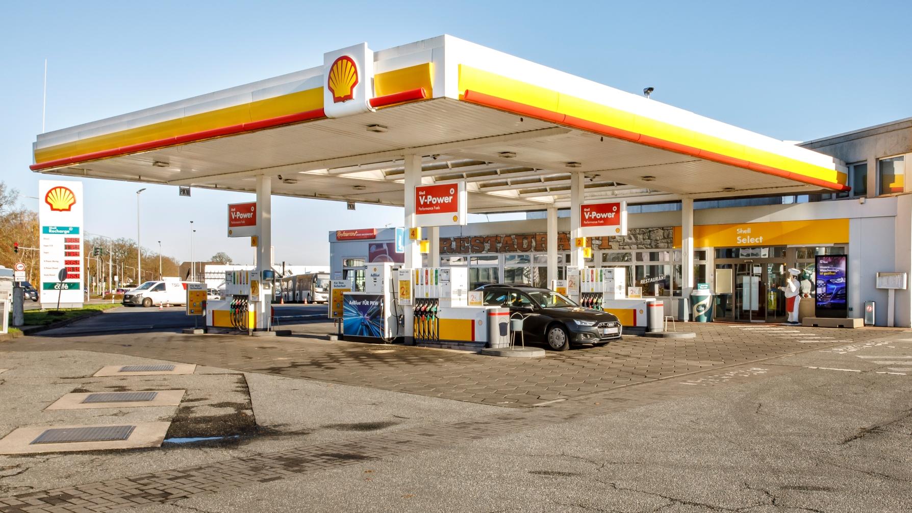 Shell, Moordeicher Landstraße in Stuhr