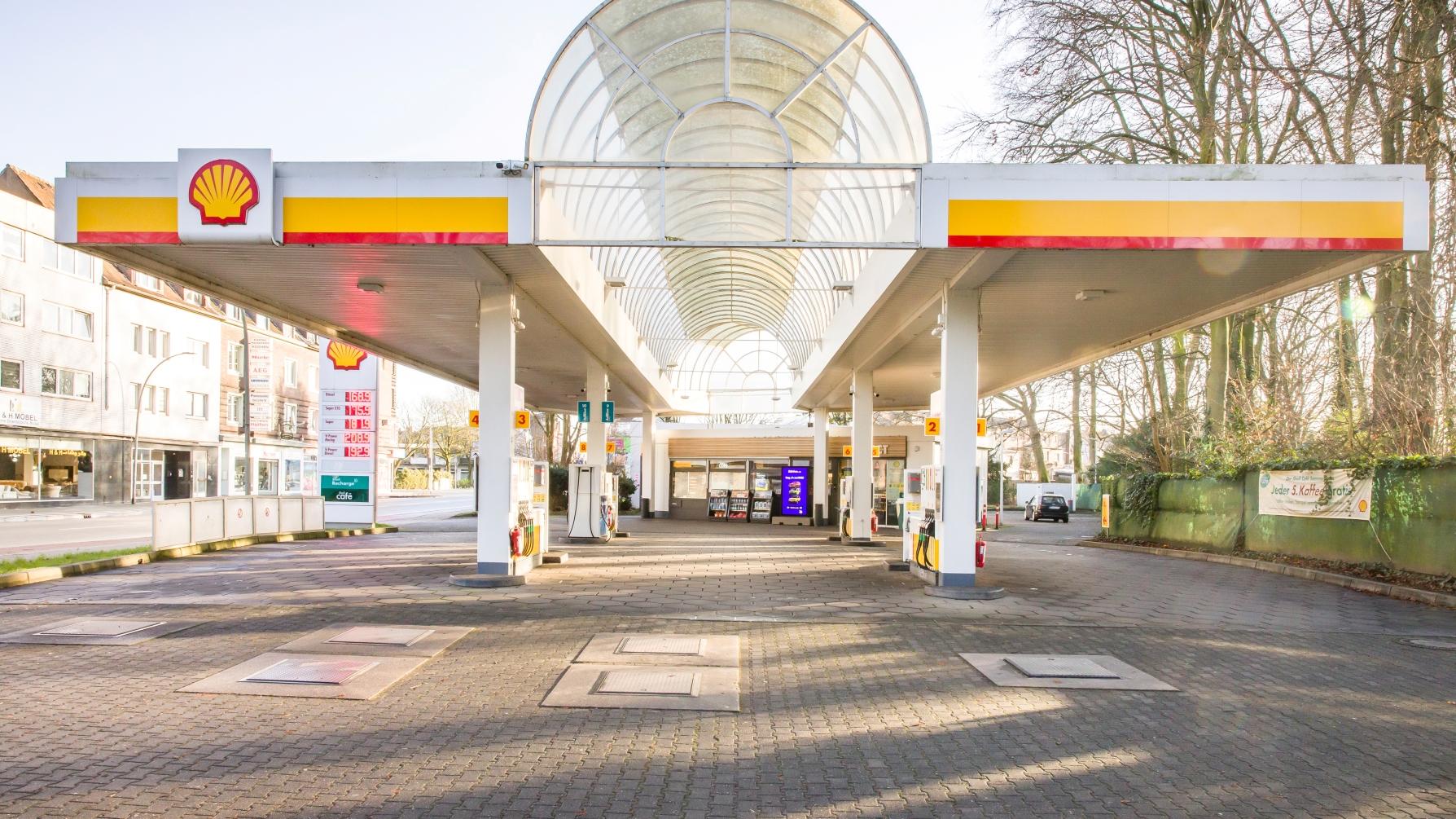 Shell, Moerser Straße in Duisburg