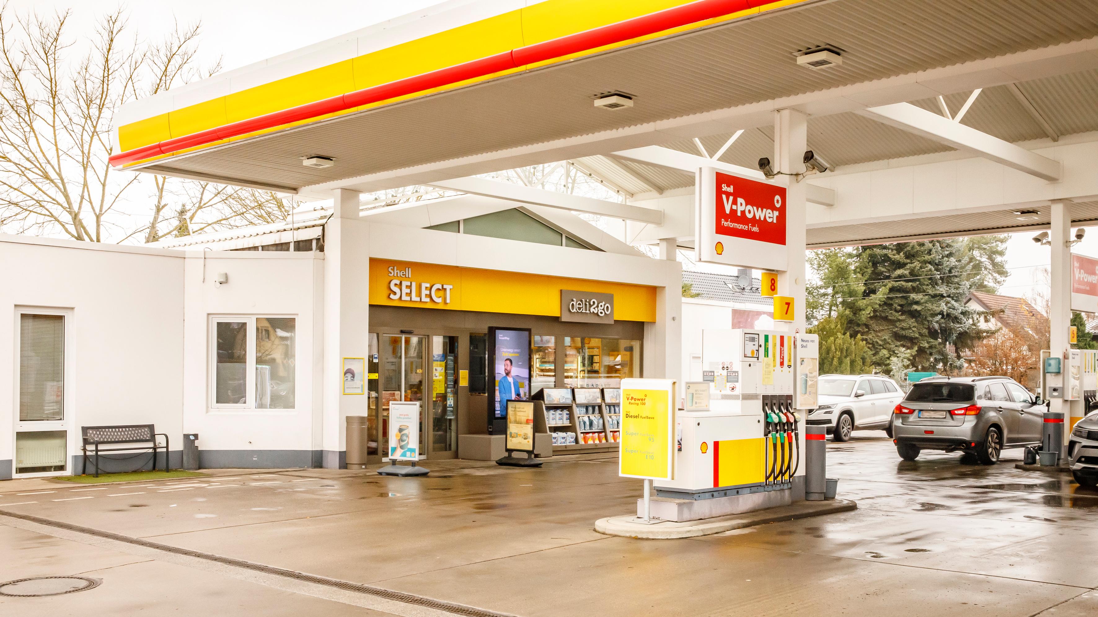 Shell, Hultschiner Damm in Berlin