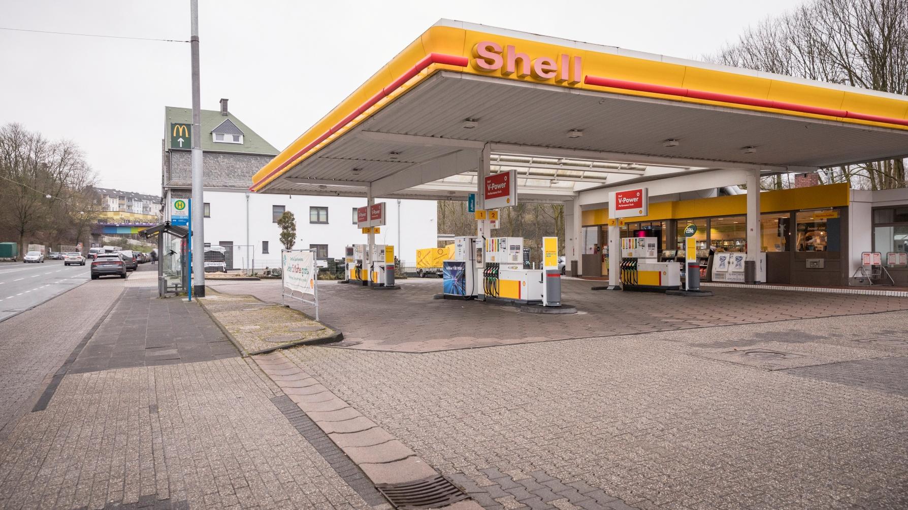 Shell, Dahler Straße in Wuppertal