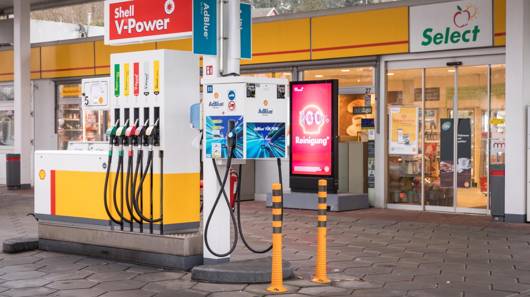 Shell, Schützenstraße in Wuppertal
