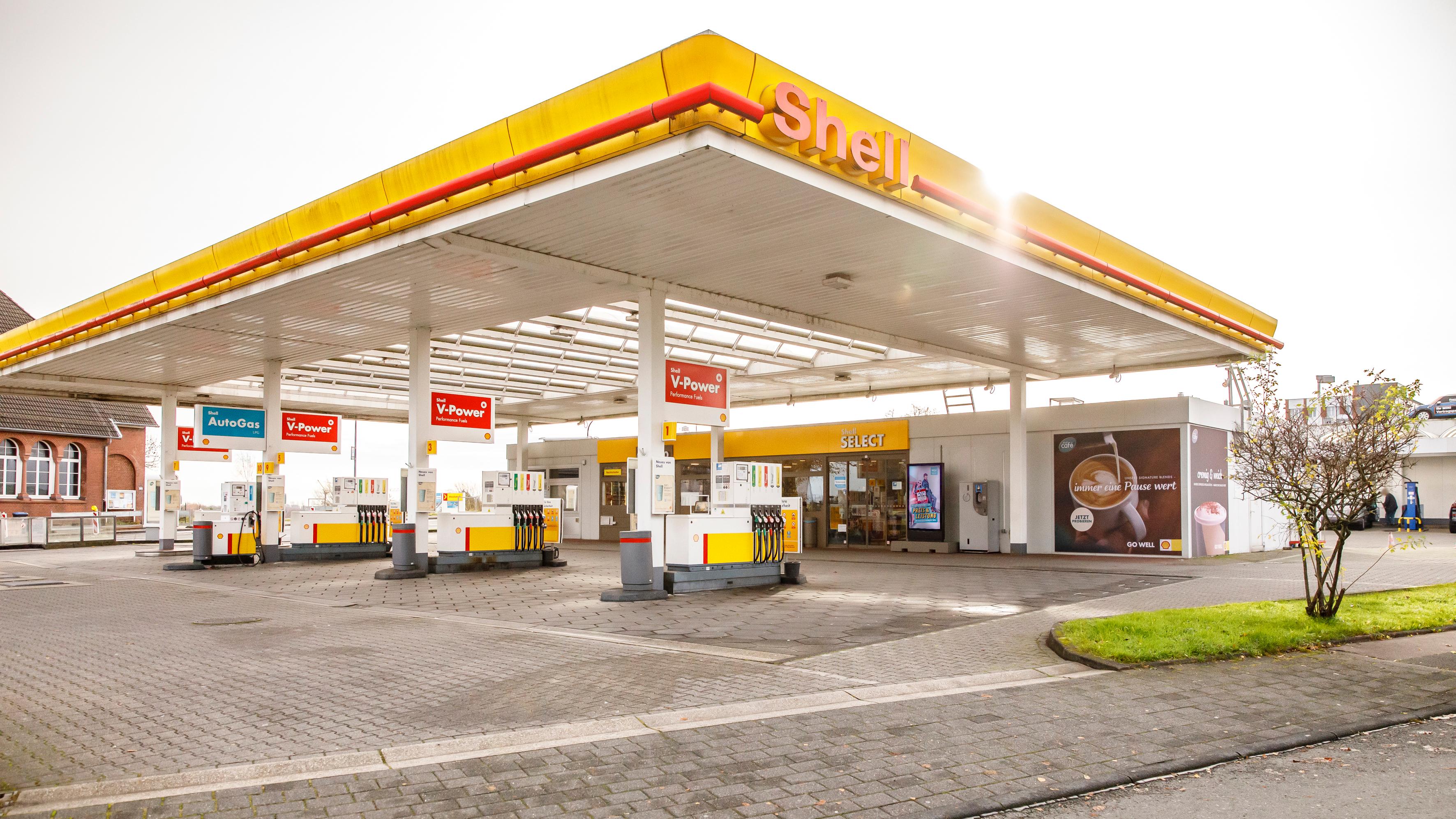 Shell, Obere Lichtenplatzer Straße in Wuppertal