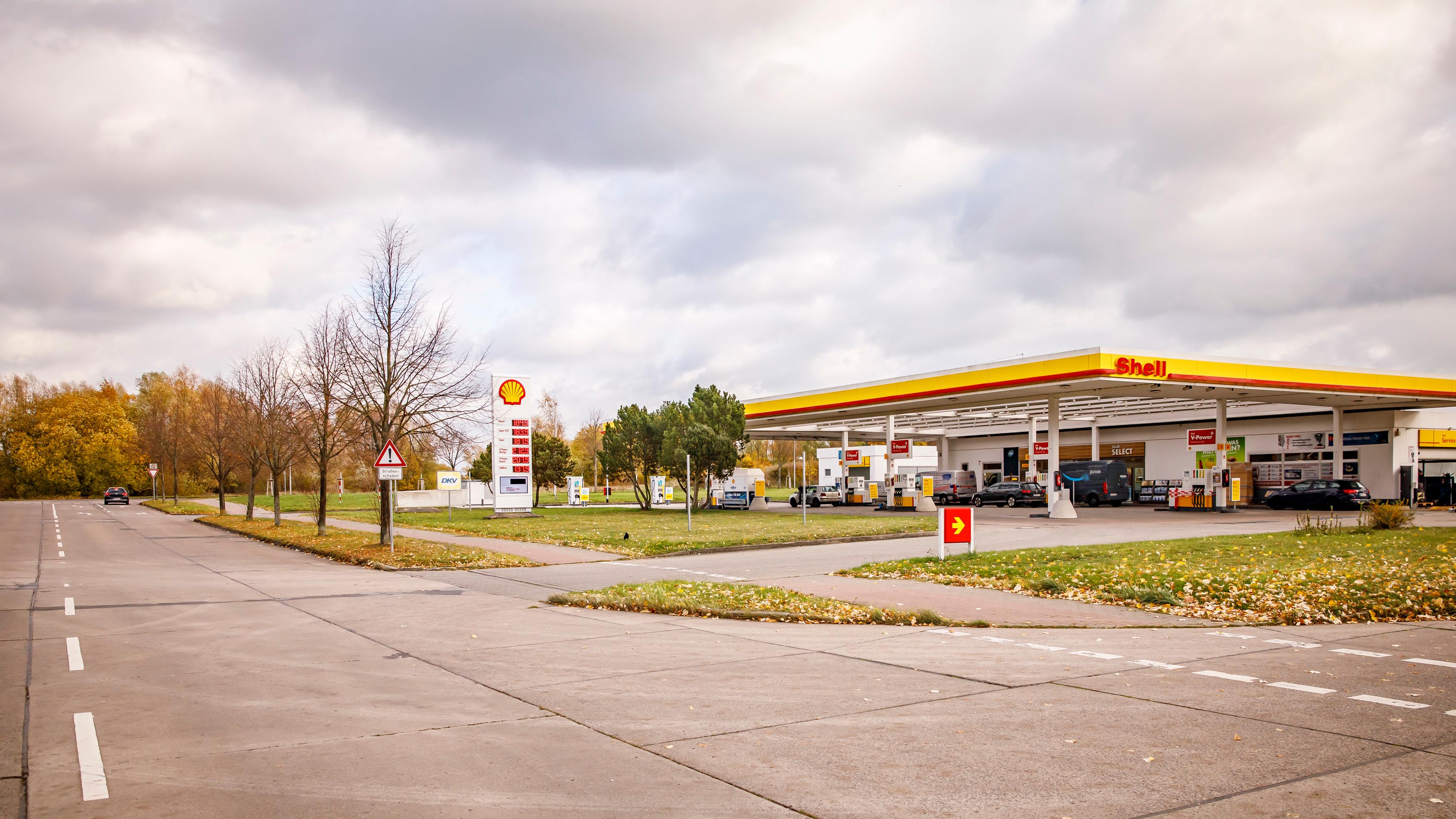 Shell, Lorenzstraße in Rostock