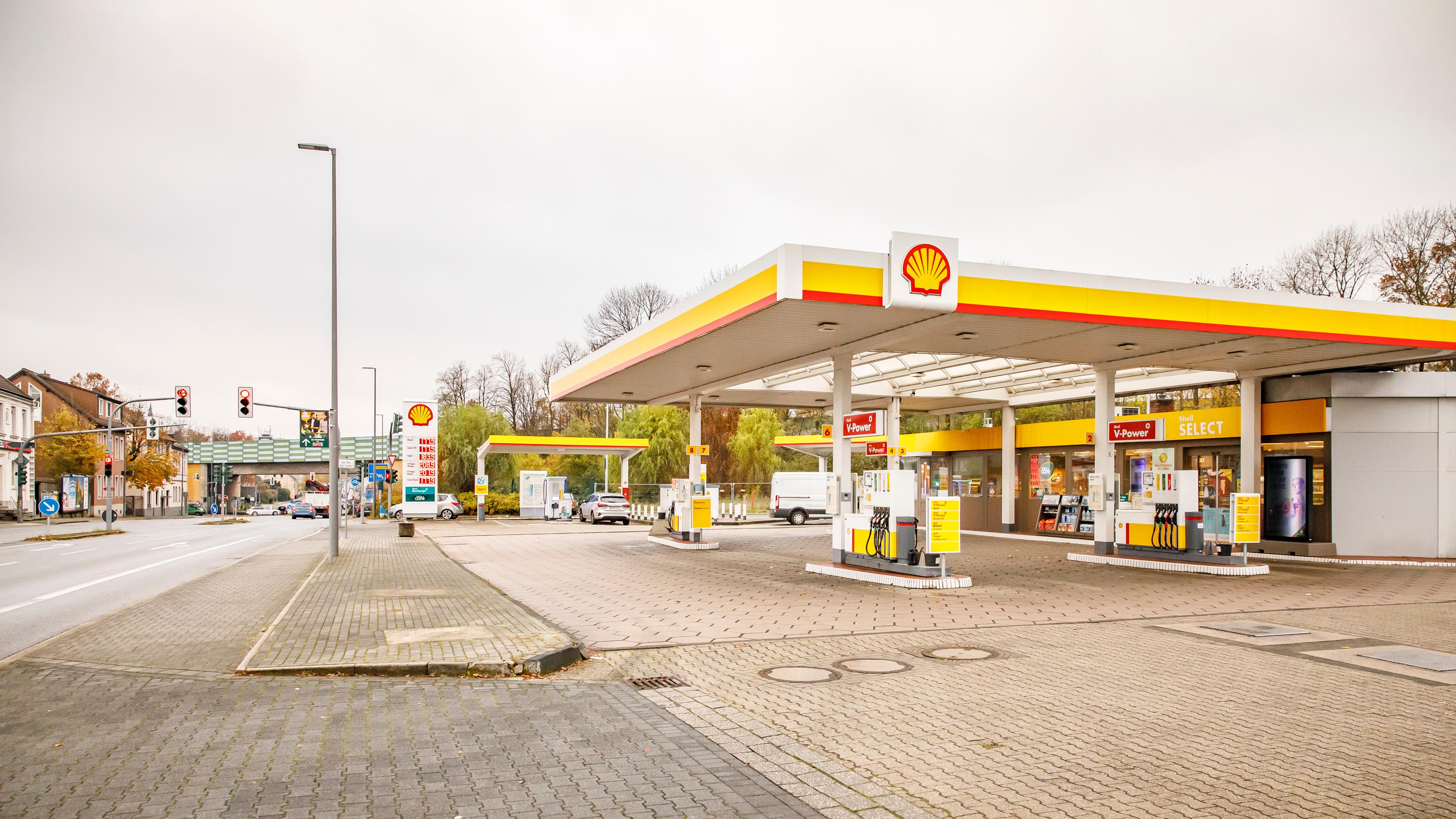 Shell, Herner Straße in Bochum