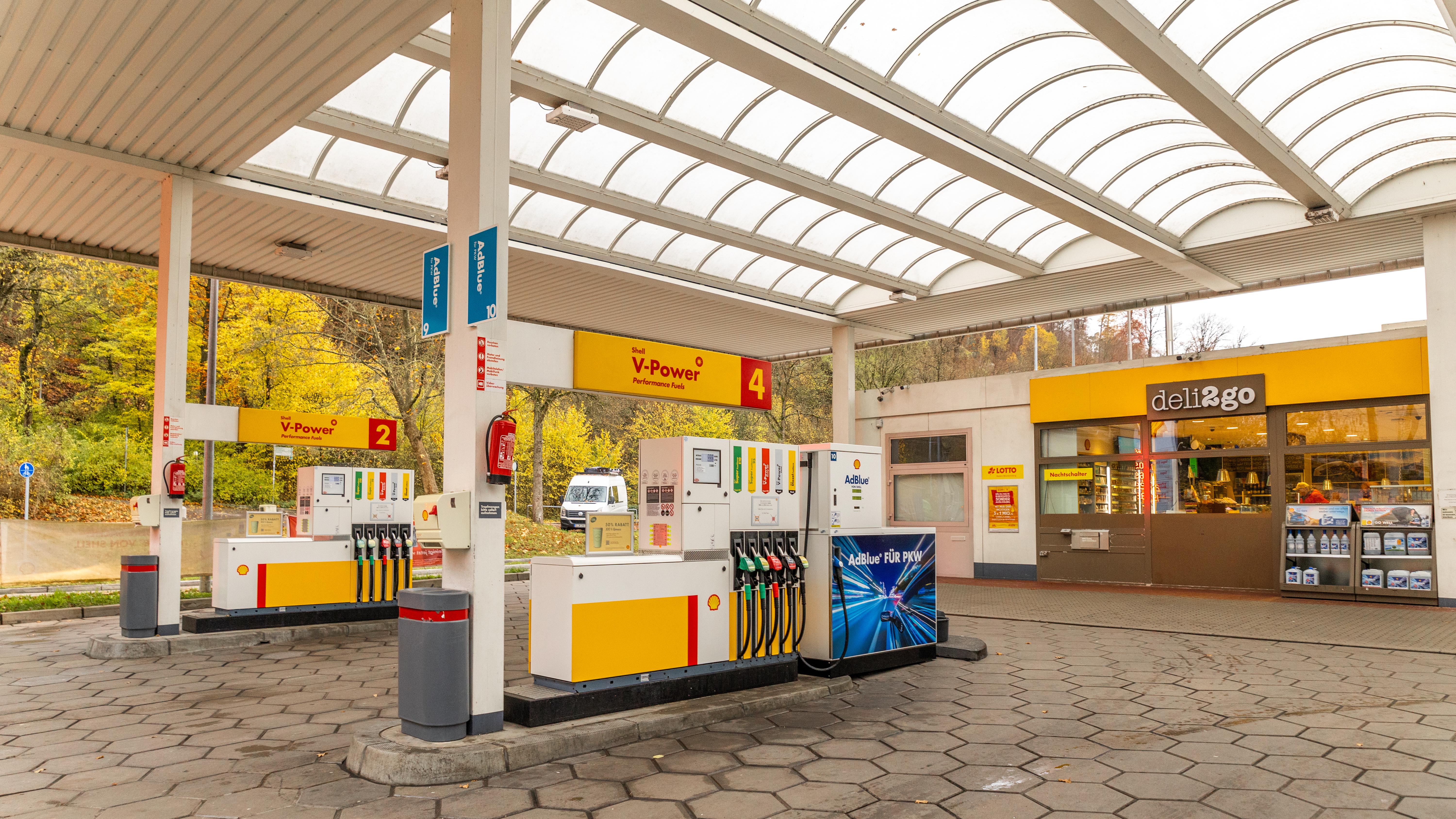 Shell, Burgstallstraße in Stuttgart