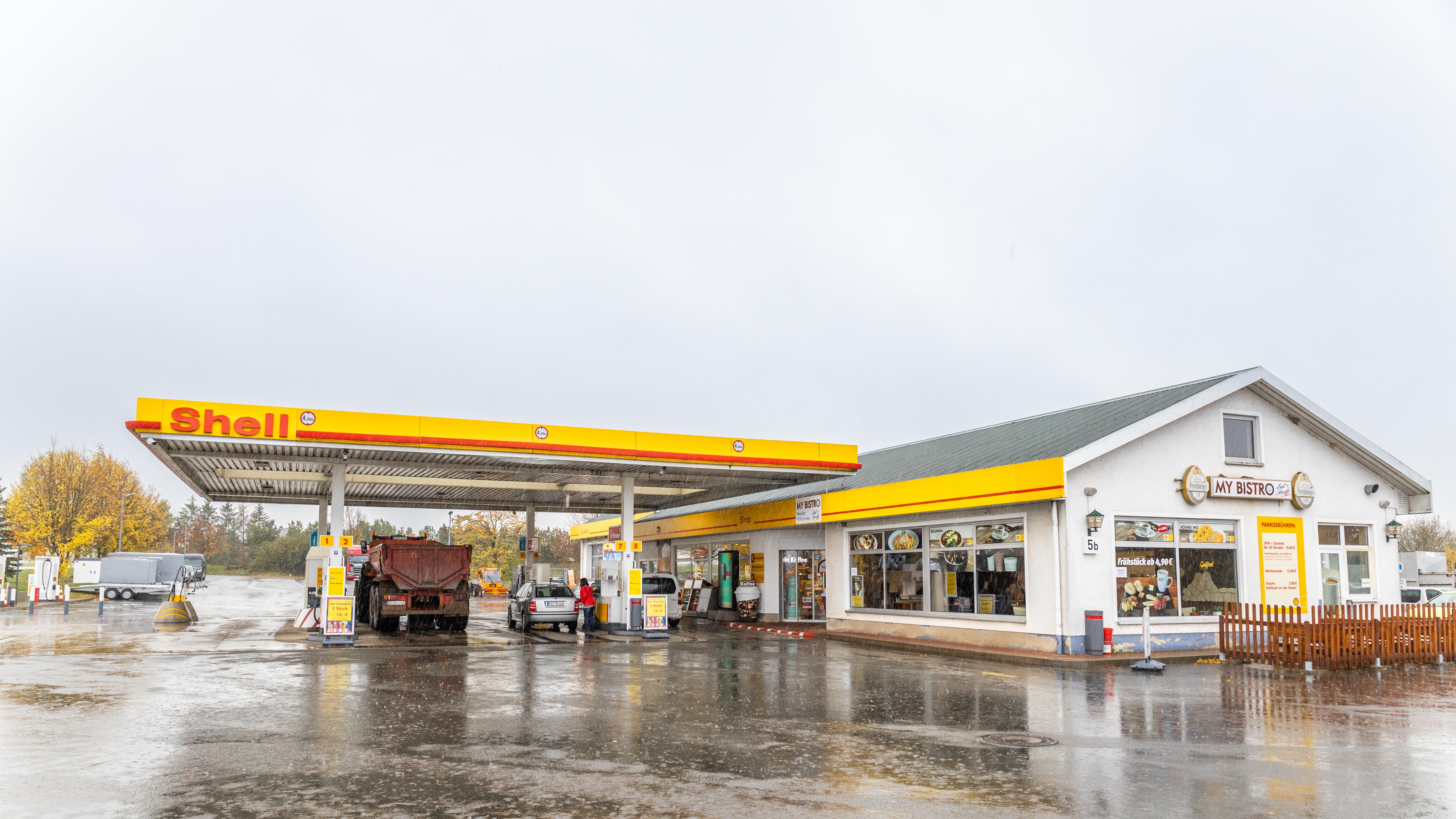 Shell, Leipziger Straße in Großschirma