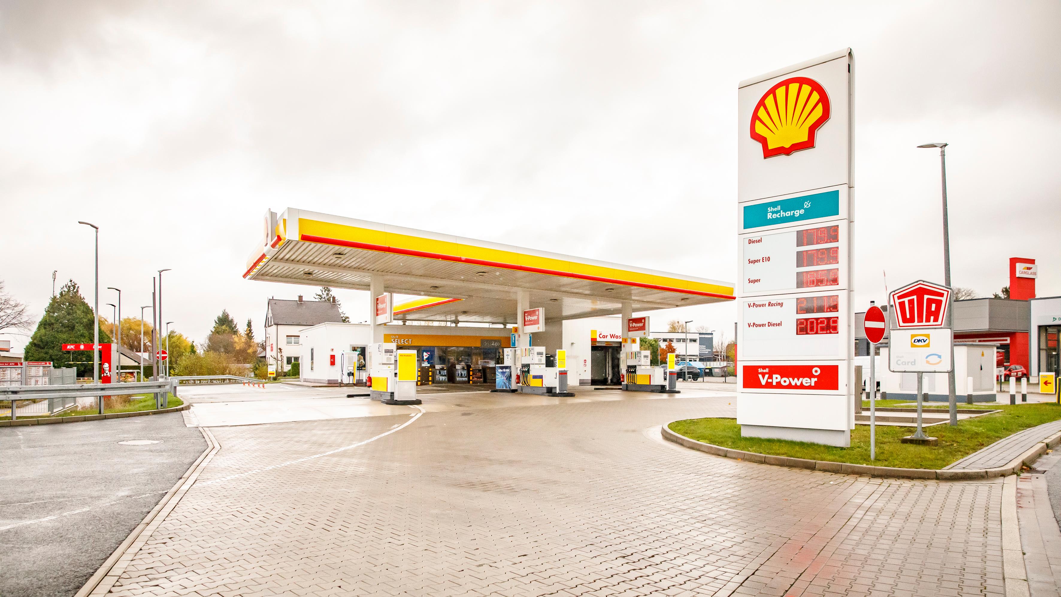 Shell, Kamen Karree in Kamen