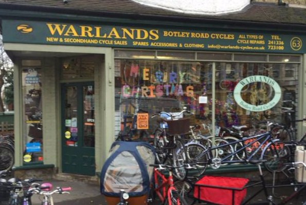 Warlands Botley Road Cycles Oxford 01865 723100