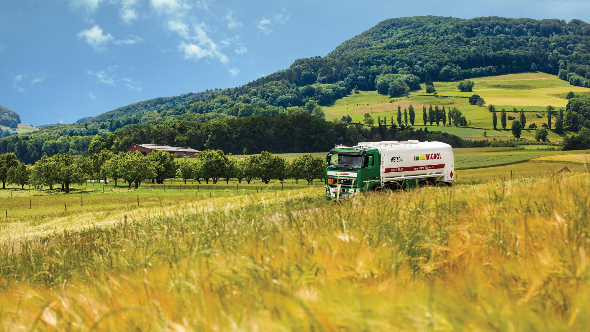 Migrol Heizöl, Grenzstrasse in Schenkon