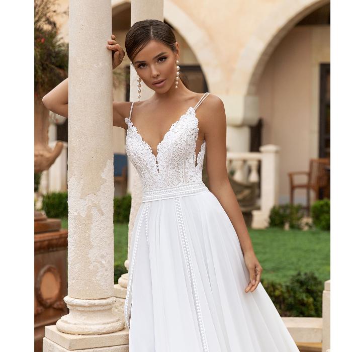 white silhouette brautmoden munchen