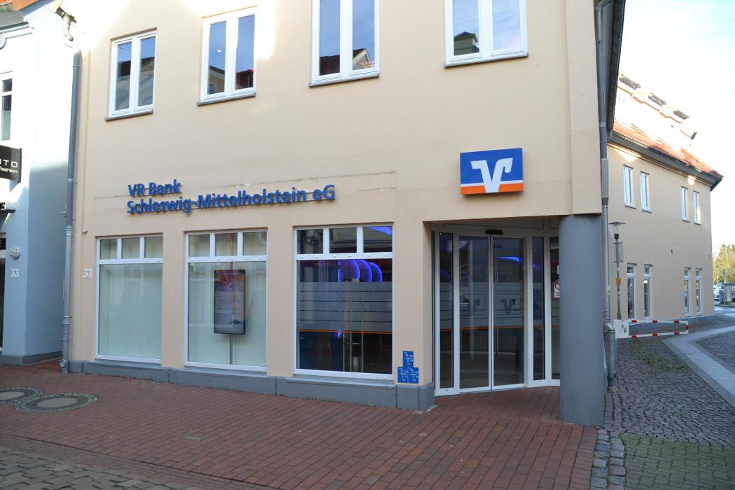 Geldautomat Kappeln, VR Bank Schleswig-Holstein Mitte eG, Niederlassung VR Bank Schleswig-Mittelholstein, Schmiedestraße in Kappeln