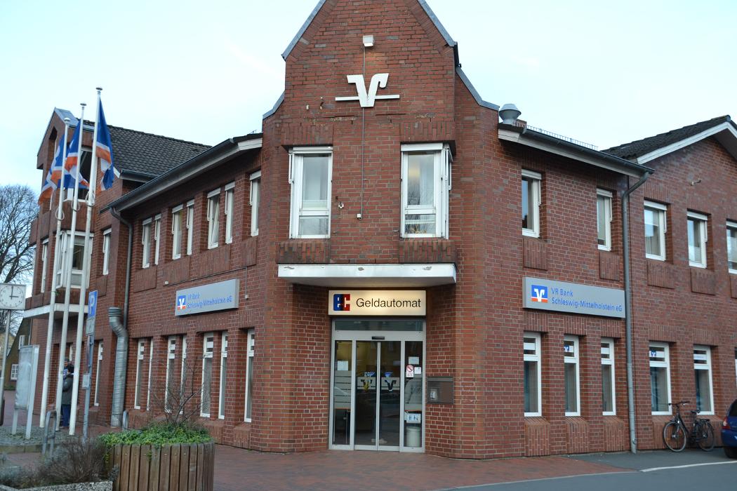 VR Bank Schleswig-Holstein Mitte eG, Geldautomat Kropp - Niederlassung VR Bank Schleswig-Mittelholstein, Am Markt in Kropp