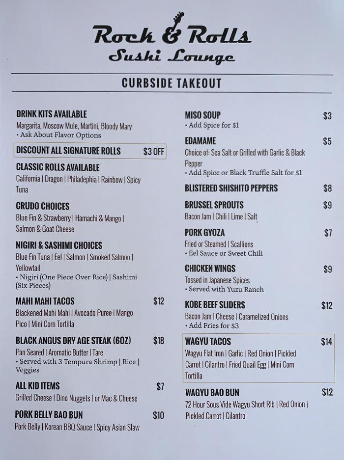 Rock & Rolls Sushi Lounge - Cedar Park, TX