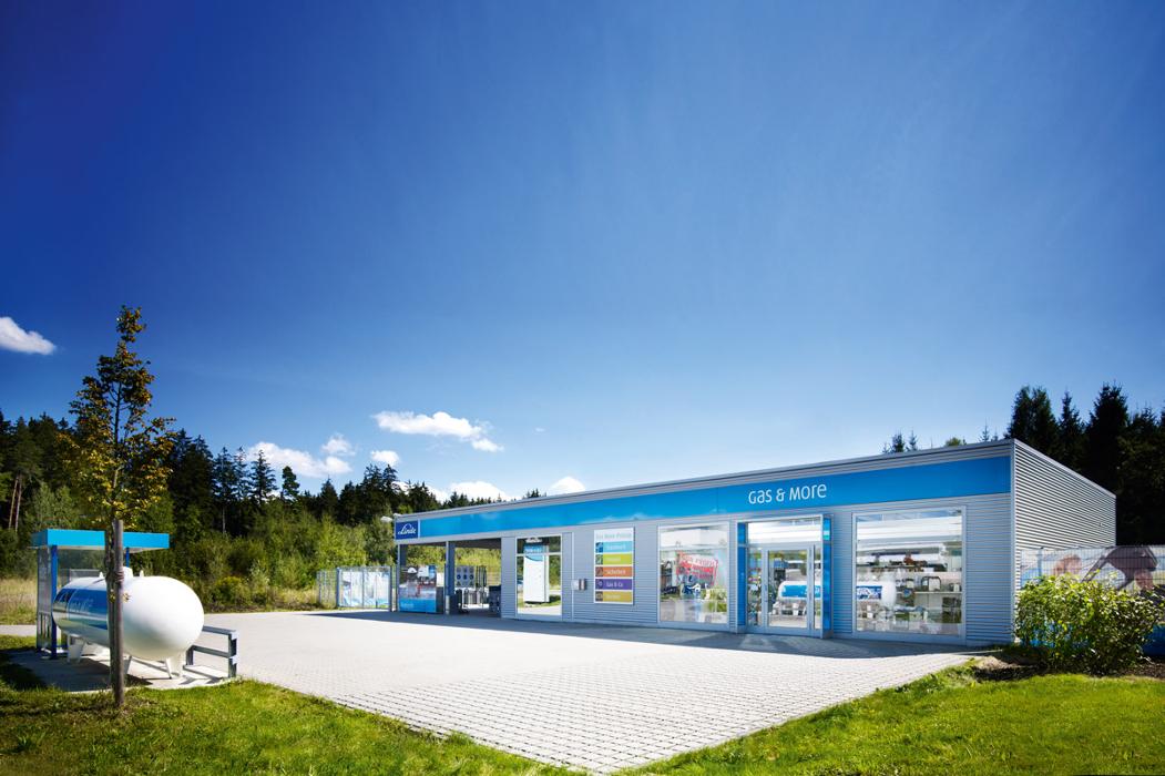 Linde Gas & More Winterthur (vormals PanGas), Industriestrasse in Winterthur