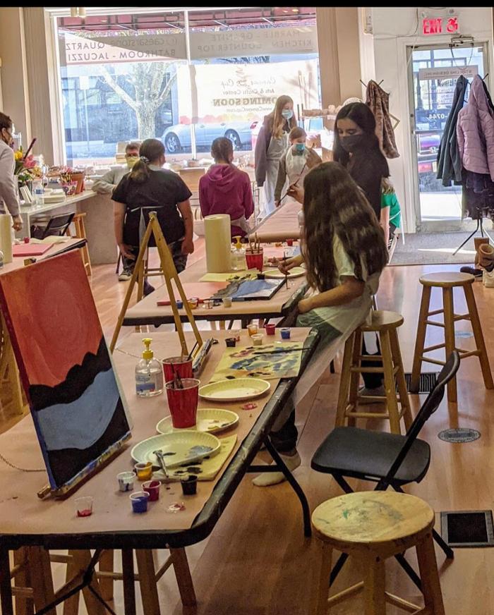 Canvas n Cup - #1 Corporate and private painting parties - Westborough, MA