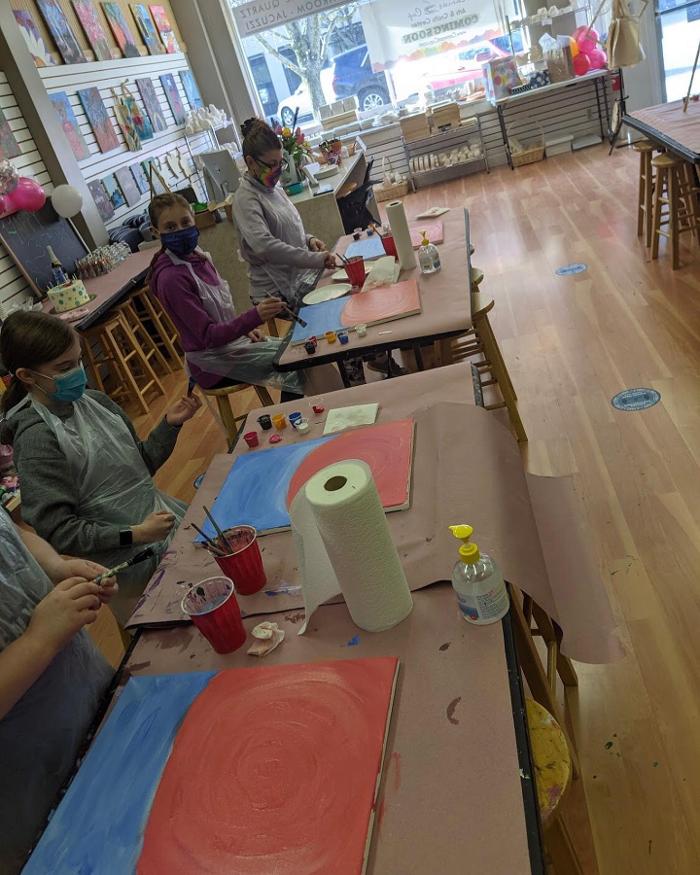 Canvas n Cup - #1 Corporate and private painting parties - Westborough, MA