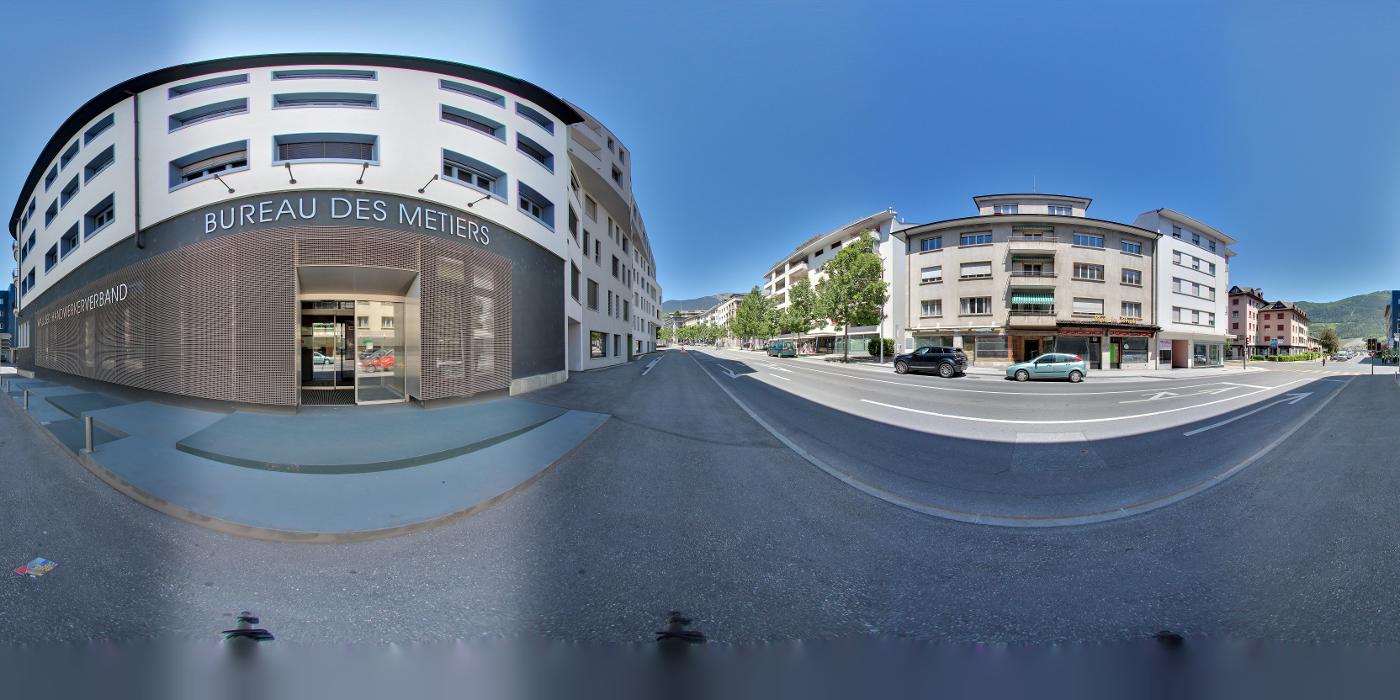 Bureau des Métiers, Rue de la Dixence in Sion