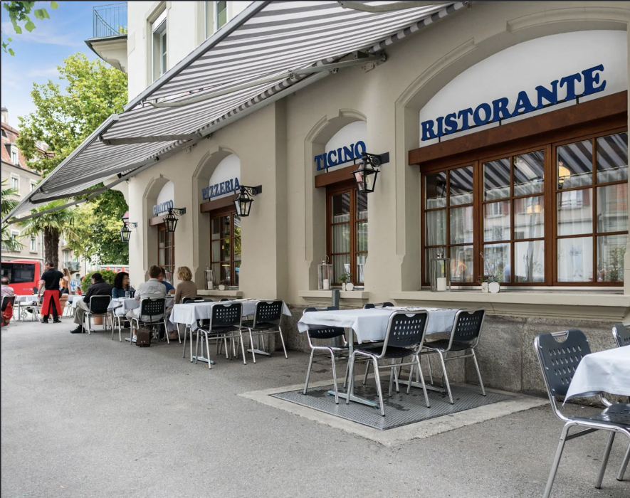 Ristorante Grotto Ticino Pizzeria Cafiero, Breitenrainplatz in Bern