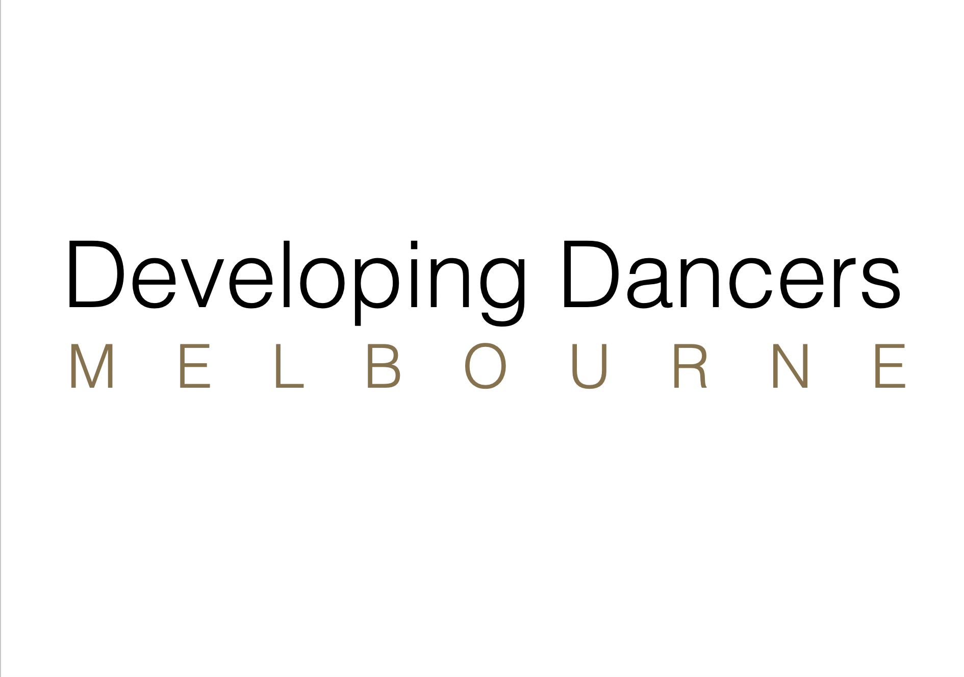 Developing Dancers Melbourne - Classical Ballet School