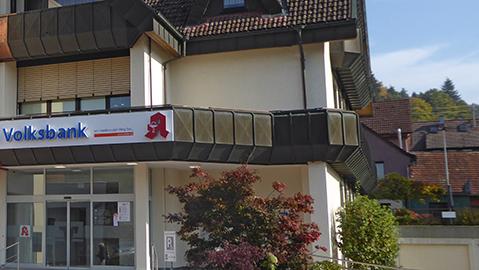 Volksbank Nordschwarzwald eG, Geschäftsstelle Klosterreichenbach, Murgtalstraße in Baiersbronn