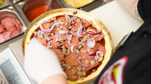 WORLD OF PIZZA Potsdam-West, Zeppelinstraße in Potsdam