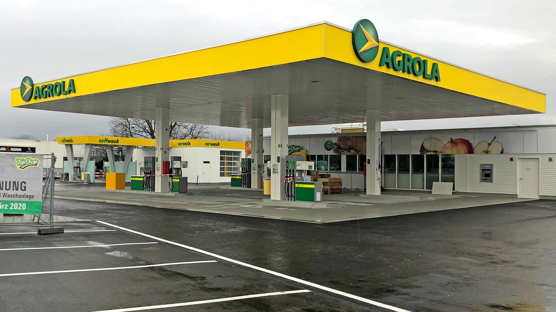 AGROLA TopShop & CarWash, Bleicheweg in Zofingen