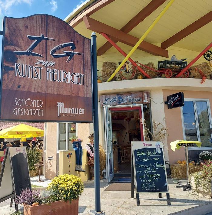 IG zum Kunstheurigen in Graz