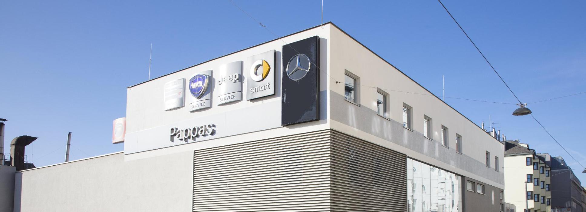 Pappas Auto GmbH, Schumanngasse in Wien