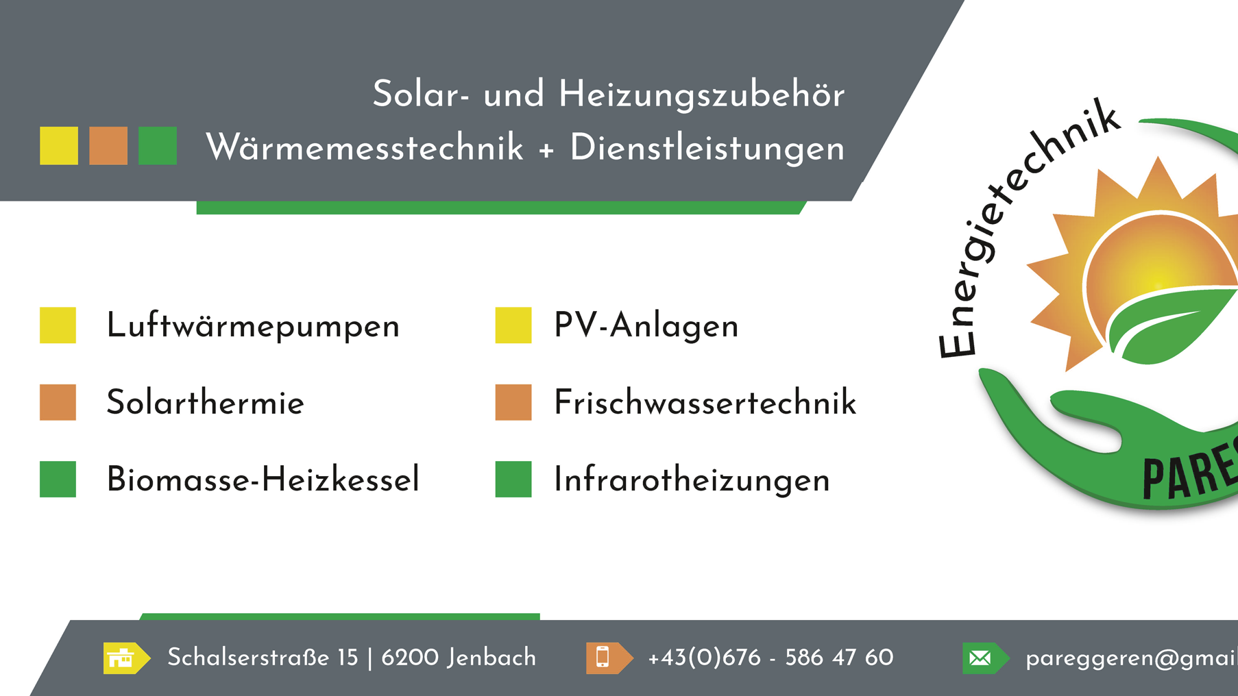 EnPar Alternative Energietechnik, Schalserstraße in Jenbach
