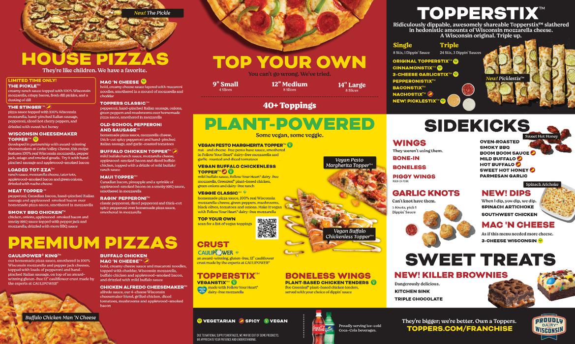 Toppers Pizza - Mankato, MN