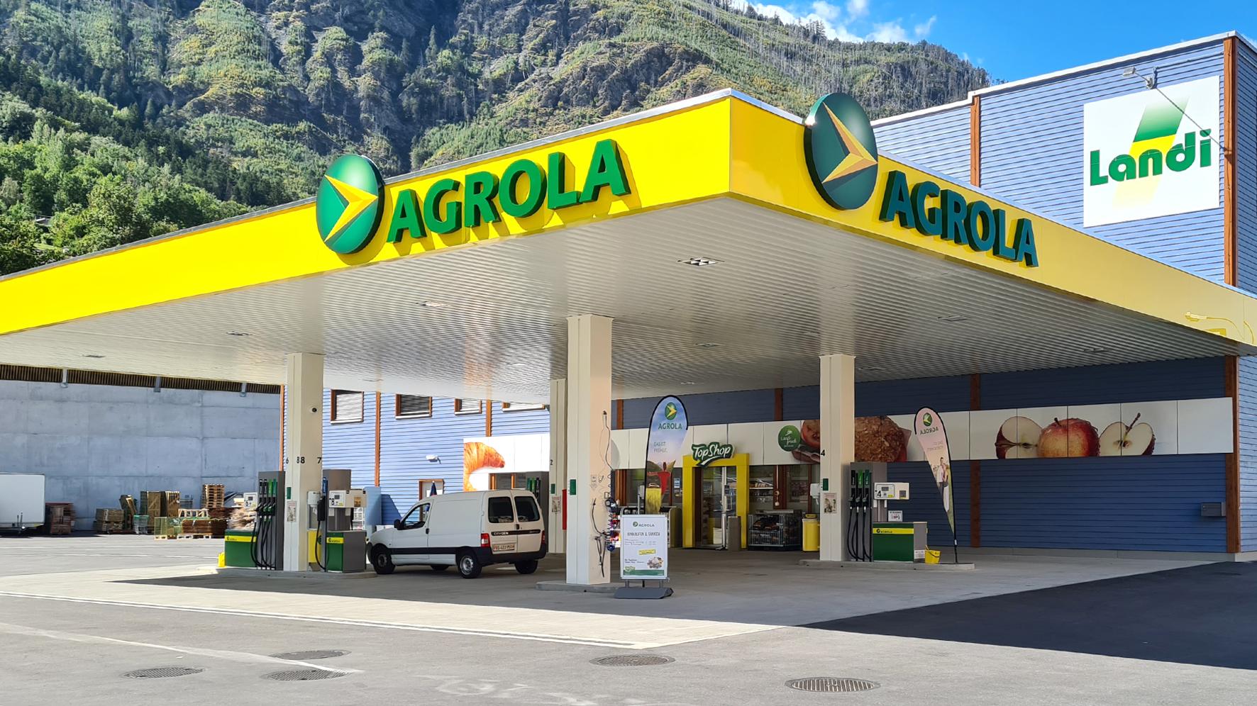 AGROLA TopShop, Kantonsstrasse in Eyholz