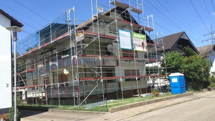 Bilgen Gerüsttechnik, Siemensstraße in Rheinstetten