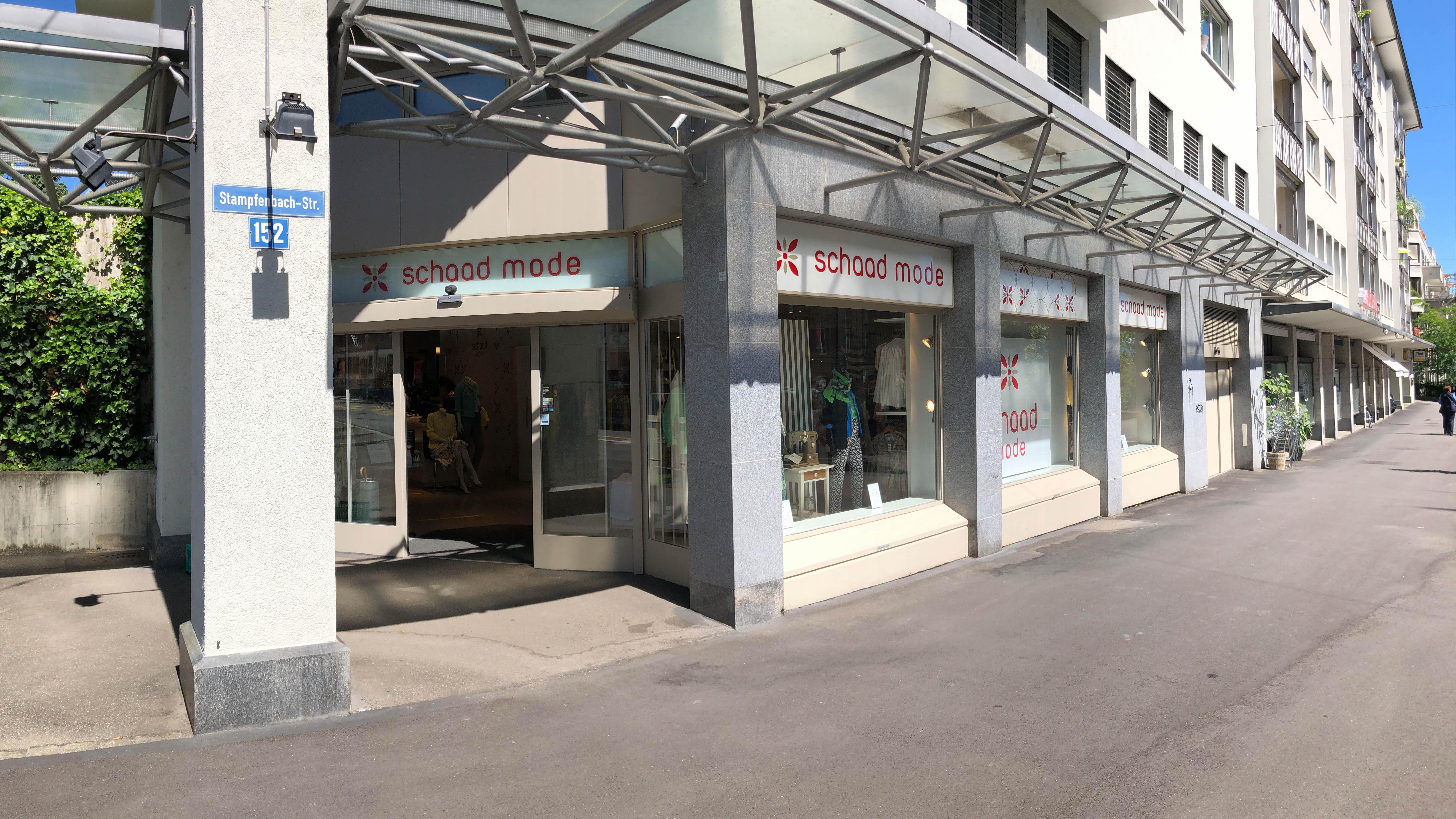 Schaad Mode, Stampfenbachstrasse in Zürich