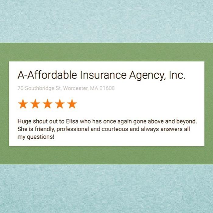 A-Affordable Insurance Agency, Inc. - Worcester, MA
