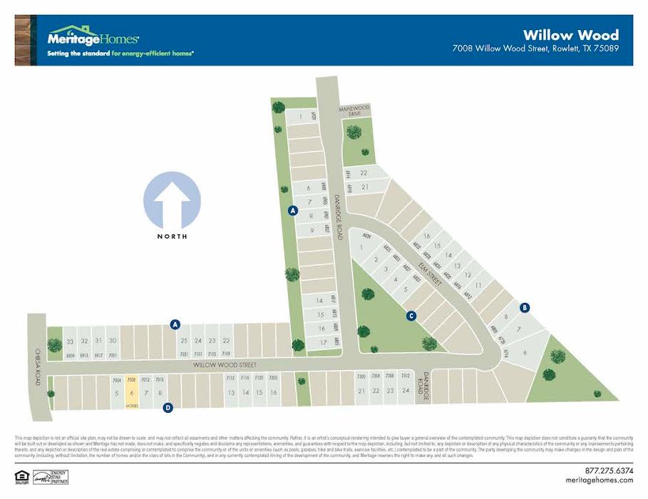 CLOSED - Willow Wood by Meritage Homes - Rowlett, TX