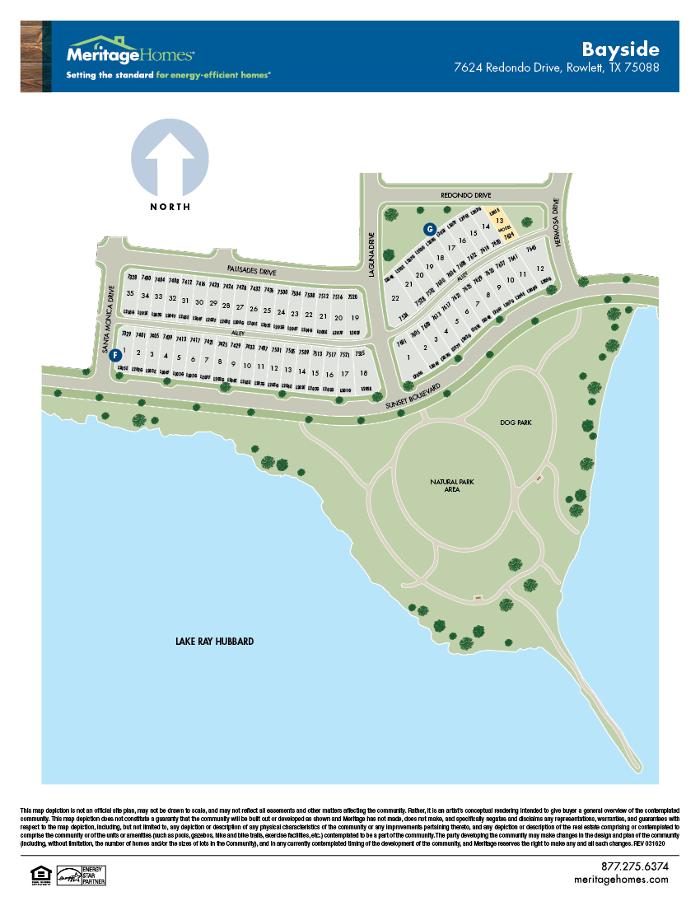 CLOSED - Bayside by Meritage Homes - Rowlett, TX
