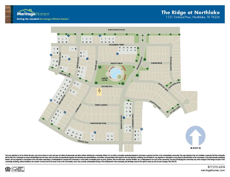 CLOSED - The Ridge at Northlake by Meritage Homes - Argyle, TX