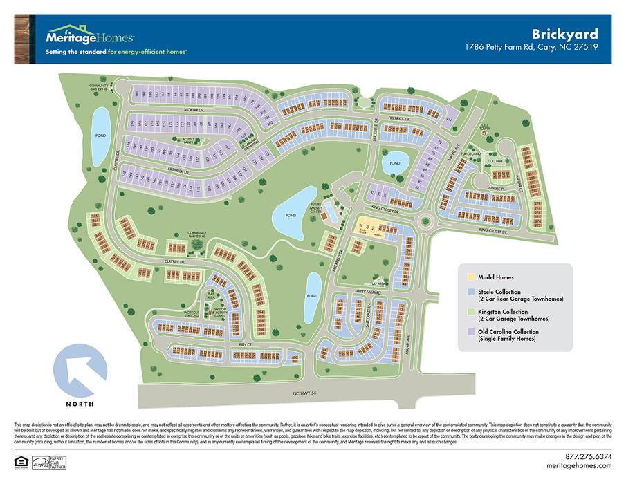 Brickyard by Meritage Homes - Cary, NC