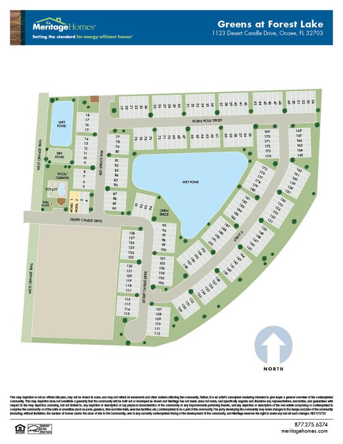 Greens at Forest Lake by Meritage Homes - Ocoee, FL