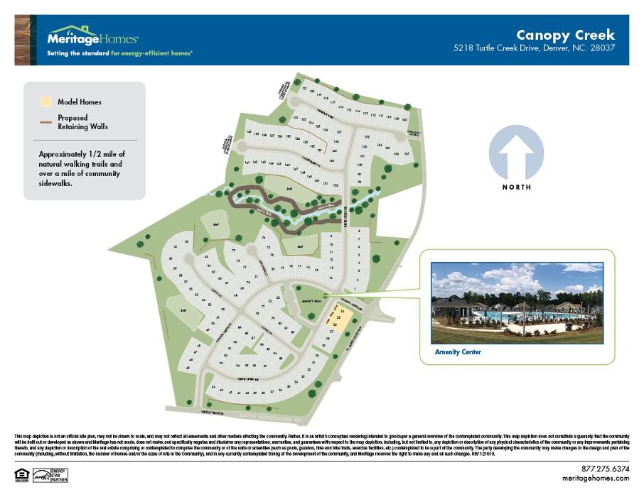 Meritage Homes - Canopy Creek - Denver, NC